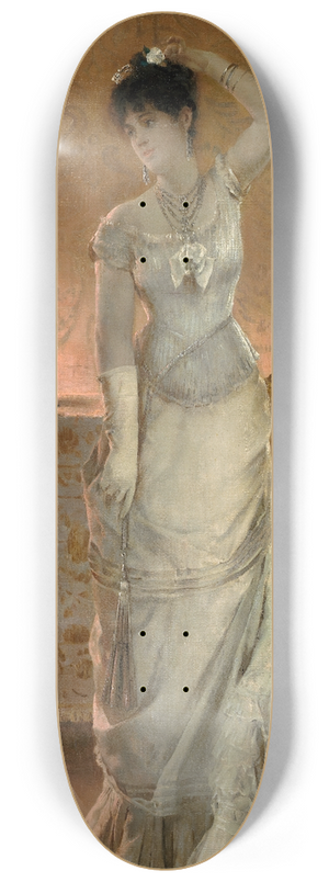 Alfred Stevens - Winter 8.25 inch art skate deck