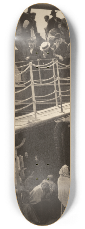 Alfred Stieglitz - The Steerage 8.25 inch art skate deck