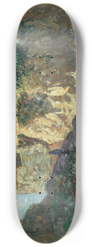Alfred Zoff - Forio dIschia 8.25 inch art skate deck