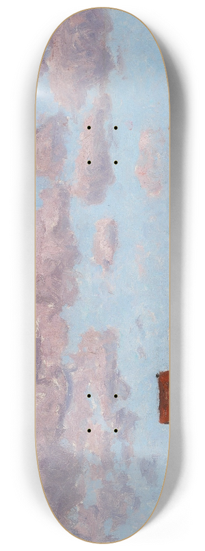 Alfred Zoff - Landschaft Belgien 8.25 inch art skate deck