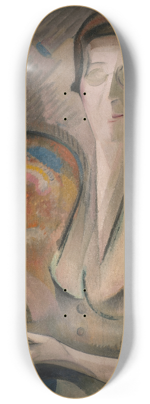 Alice Bailly - Self-Portrait 8.25 inch art skate deck