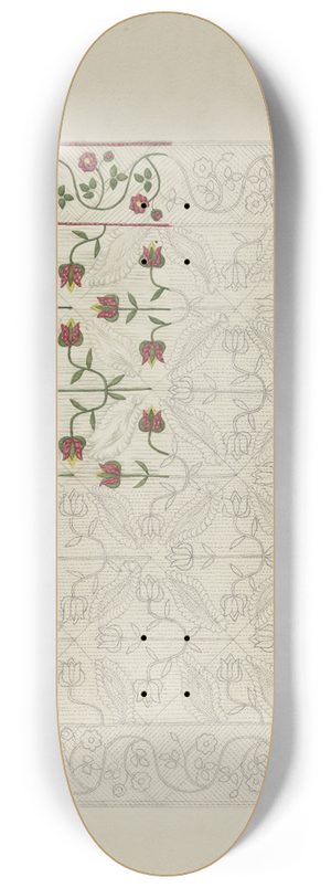 Alice Cosgrove - Quilt 8.25 inch art skate deck