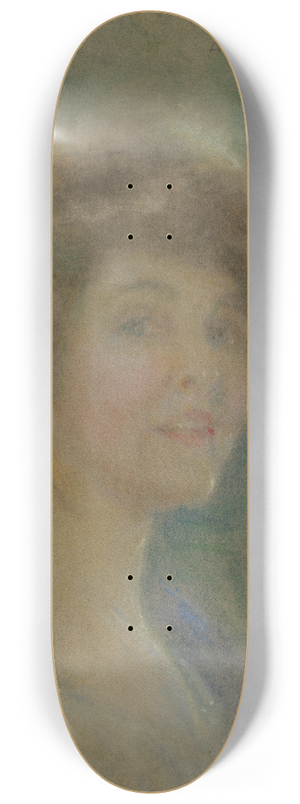 Alice Pike Barney - Self Portrait 8.25 inch art skate deck