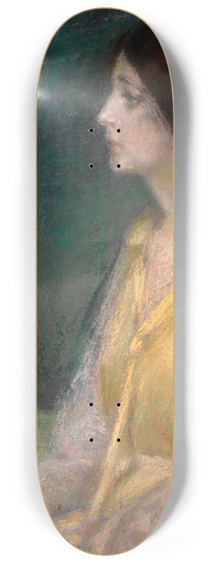 Alice Pike Barney - The Letter 8.25 inch art skate deck