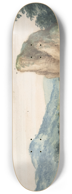Allaert van Everdingen - Landscape 8.25 inch art skate deck