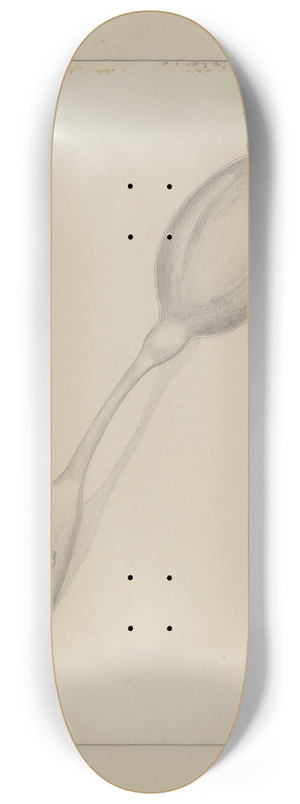 Frank Nelson - Silver Teaspoon 8.25 inch art skate deck