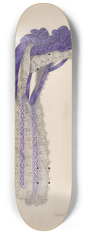 Frank Nelson - Straw Bonnet 8.25 inch art skate deck