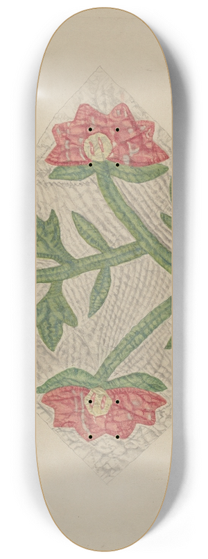 Alois E. Ulrich - Quilt Pattern 8.25 inch art skate deck