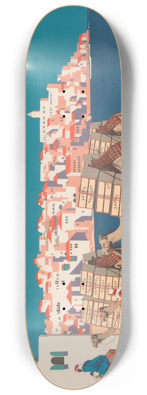 Frank Newbould - Buy Jaffa Oranges 8.25 inch art skate deck Frank Newbould - Buy Jaffa Oranges 8.25 inch art skate deck