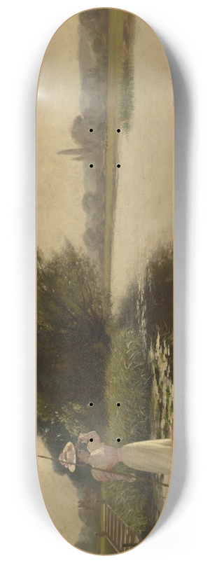 Frank Percy Wild - Charting a Course 8.25 inch art skate deck