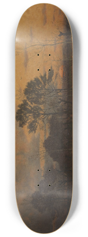 Alphonse Asselbergs - Fen in the Kempen 8.25 inch art skate deck