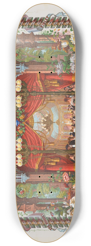 Alphonse Bigot - Harrisons handkerchief extracts 8.25 inch art skate deck