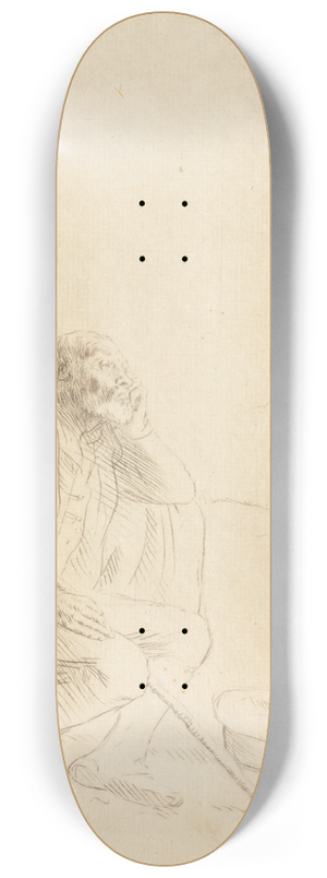 Alphonse Legros - Day-dream (Le reveur) 8.25 inch art skate deck