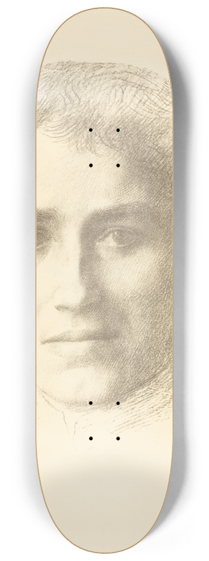 Alphonse Legros - Mlle. Simpson 8.25 inch art skate deck