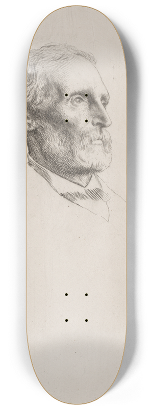 Alphonse Legros - Sir Frederick W. Burton 8.25 inch art skate deck
