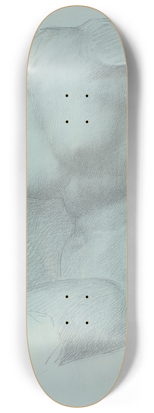 Alphonse Legros - Study from the Antique 8.25 inch art skate deck