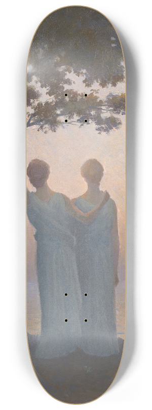 Alphonse Osbert - Contemplation 8.25 inch art skate deck