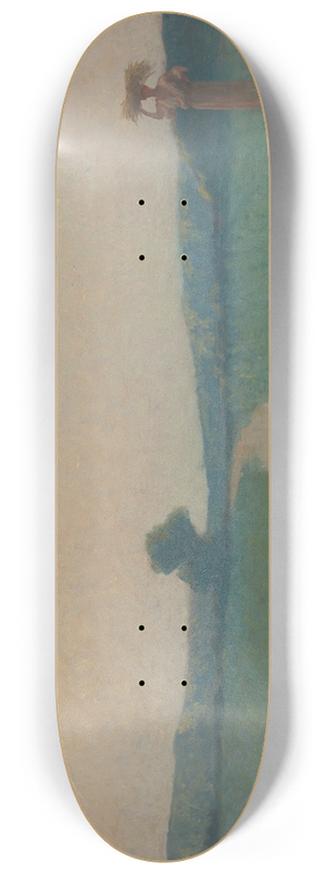 Alphonse Osbert - La route des champs le matin 8.25 inch art skate deck