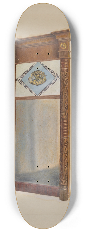Alvin M. Gully - Empire Mirror 8.25 inch art skate deck