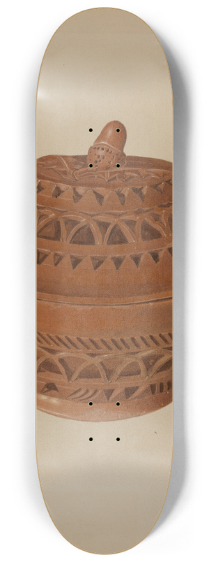 Alvin Shiren - Pa. German Bowl 8.25 inch art skate deck