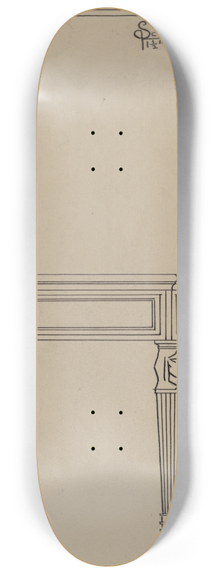 Frank Wenger - Desk 8.25 inch art skate deck