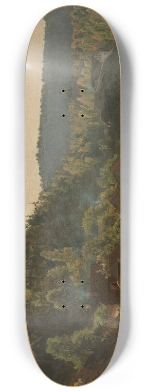 Amaldus Nielsen - Langesand ved Risr 8.25 inch art skate deck