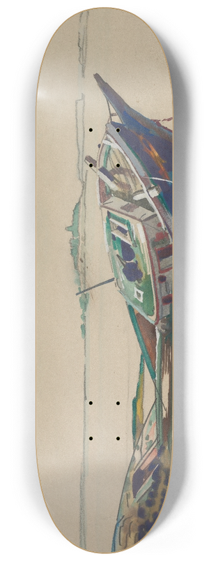 Frank Wilcox - The Wreck 8.25 inch art skate deck