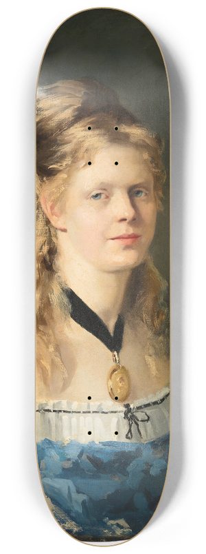 Amanda Sidvall - Mina Carlson-Bredberg, the Painter 8.25 inch art skate deck