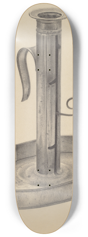 Amelia Tuccio - Candlestick 8.25 inch art skate deck