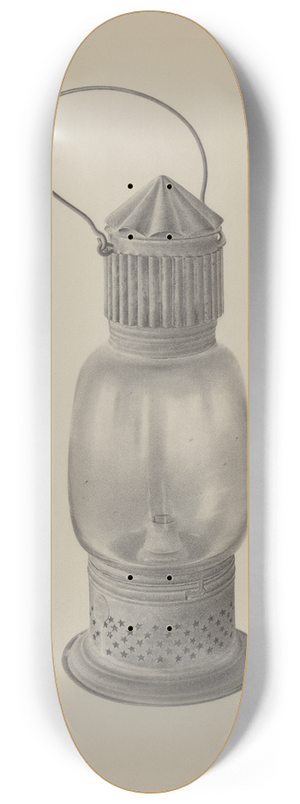 Amelia Tuccio - Hand Lantern 8.25 inch art skate deck