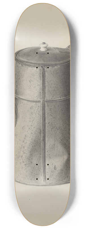 Amelia Tuccio - Pa. German Coffee Pot 8.25 inch art skate deck