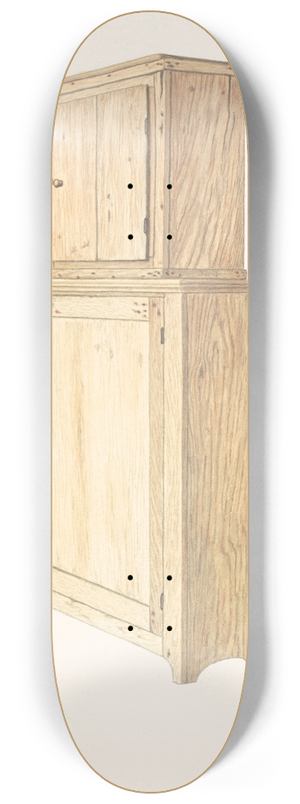 American 20th Century - Bakers Cabinet 8.25 inch art skate deck
