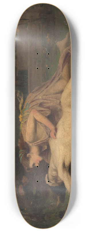 Franois Alfred Delobbe - Pyrame et Thisb 8.25 inch art skate deck