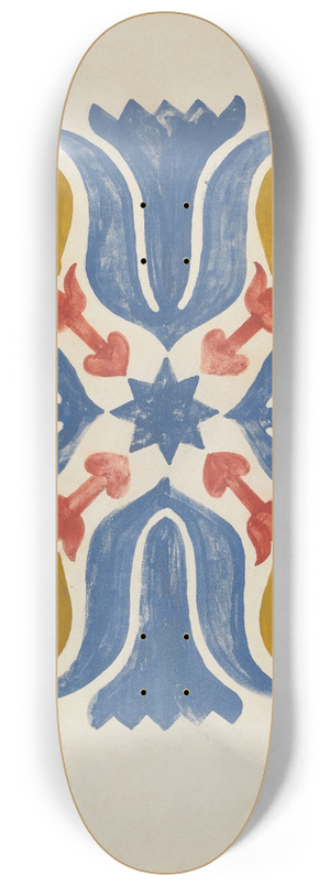 American 20th Century - Design from Proposed Portfolio 8.25 inch art skate deck