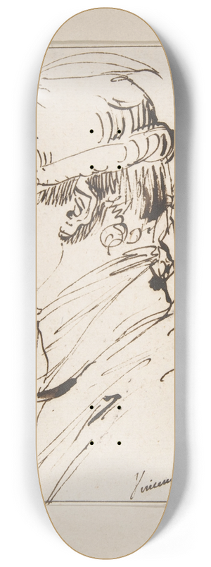 Franois-Andr Vincent - Pierre-Charles Jombert 8.25 inch art skate deck
