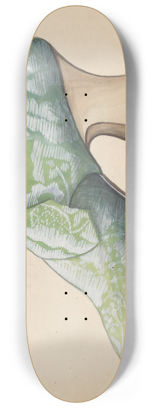 American 20th Century - Shoe 8.25 inch art skate deck