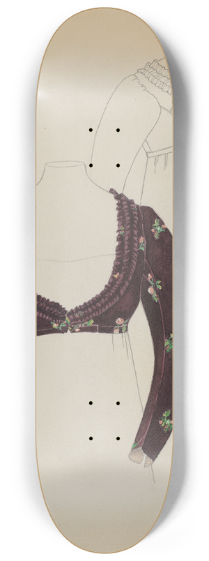 American 20th Century - Spencer 8.25 inch art skate deck