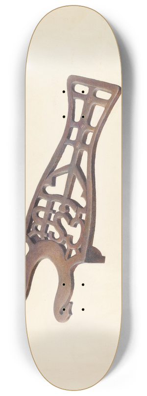 Amos C. Brinton - Bootjack 8.25 inch art skate deck