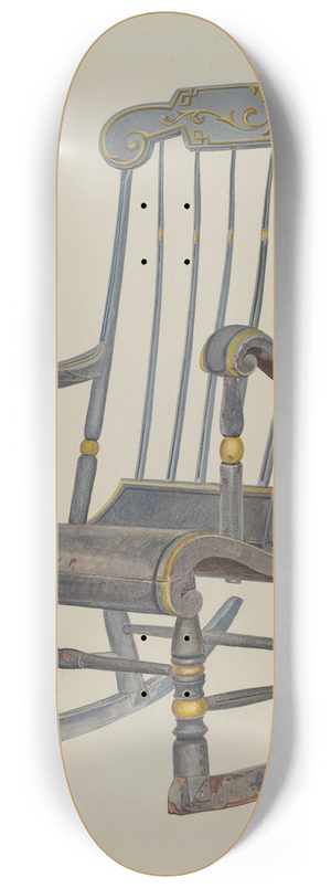 Amos C. Brinton - Rocking Chair 8.25 inch art skate deck