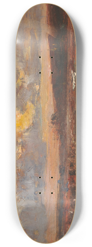 Franois-Auguste Ravier - tude de paysage 8.25 inch art skate deck