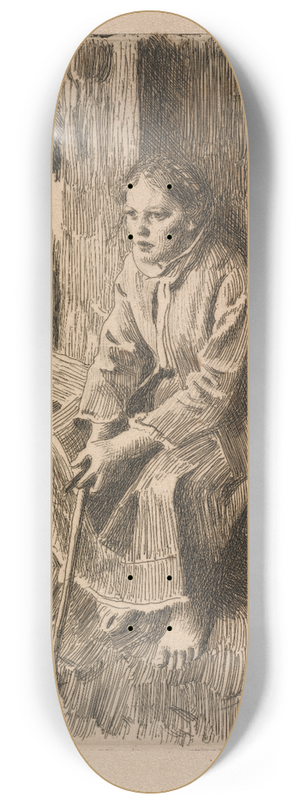 Anders Zorn - Vallkulla 8.25 inch art skate deck