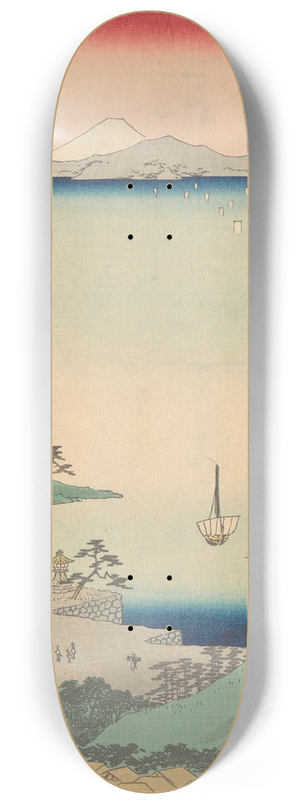 And Hiroshige - Arai 8.25 inch art skate deck