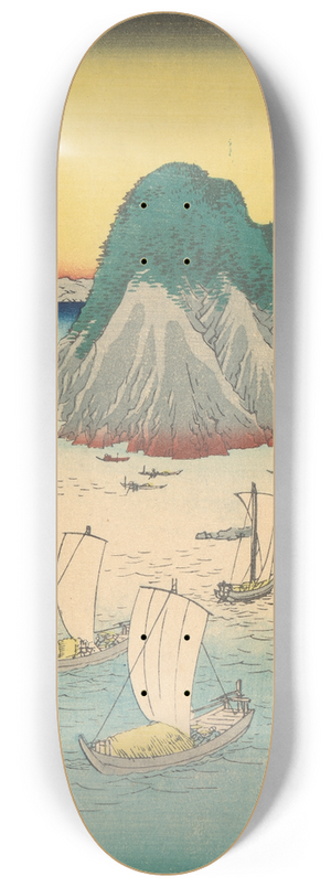 And Hiroshige - Maisaka 8.25 inch art skate deck