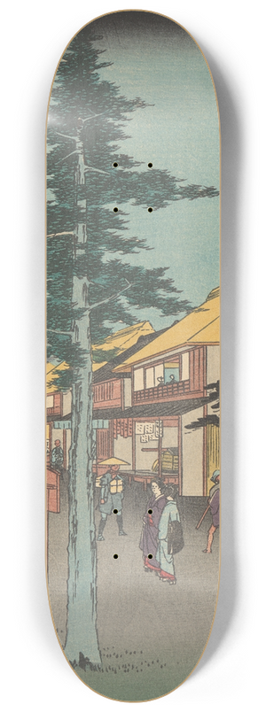 And Hiroshige - Mishima 8.25 inch art skate deck