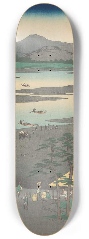 And Hiroshige - Mitsuke 8.25 inch art skate deck