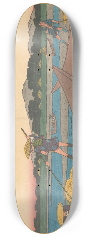 And Hiroshige - Mitsuke 8.25 inch art skate deck