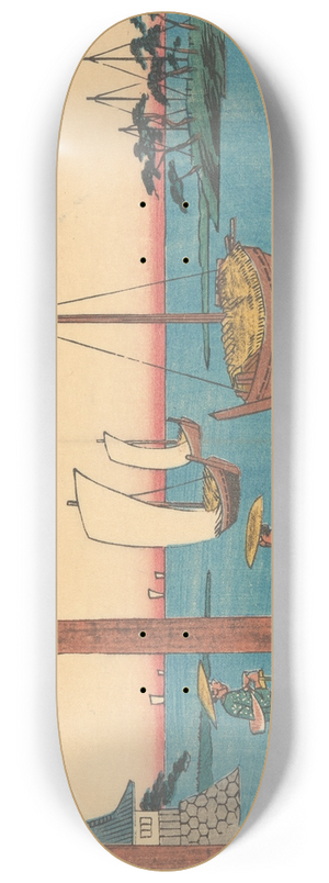 And Hiroshige - Miya 8.25 inch art skate deck