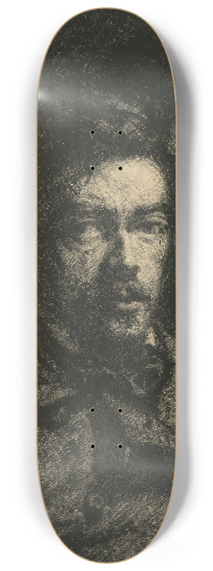 Franois Bonvin - Self-Portrait 8.25 inch art skate deck