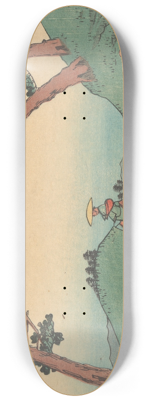 And Hiroshige - Totsuka 8.25 inch art skate deck