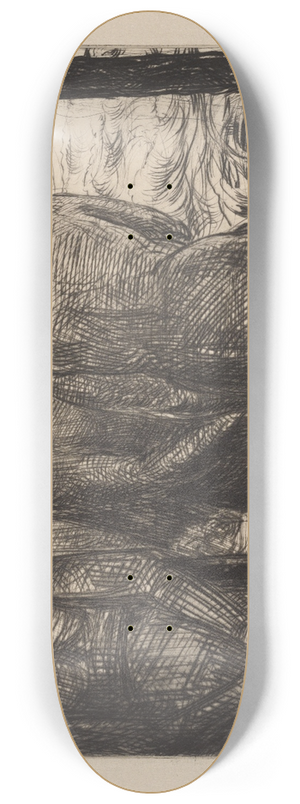 Albert Sterner - Watchers 8.25 inch art skate deck